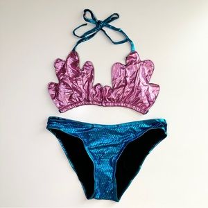 Mermaid Two Piece Bikini Set Medium Size